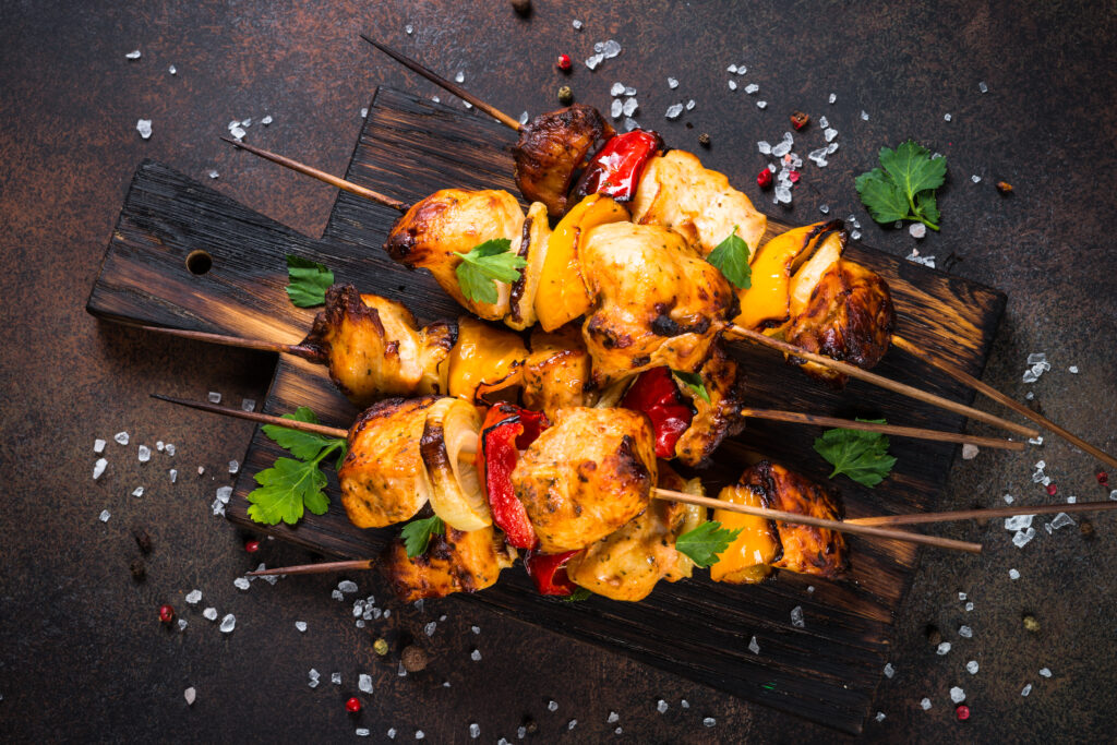 Healthy chicken kebabs best sale